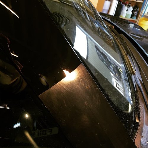 Paint correction car detailing ceramic coating