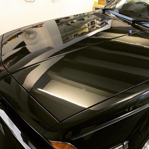 BMW 635 Car detailing Paint correction