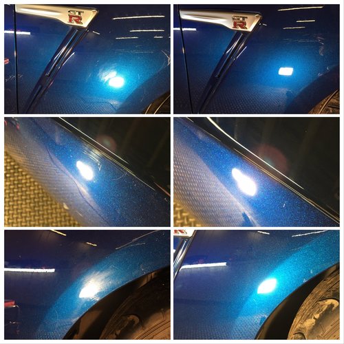 Paint correction car detailing ceramic coating