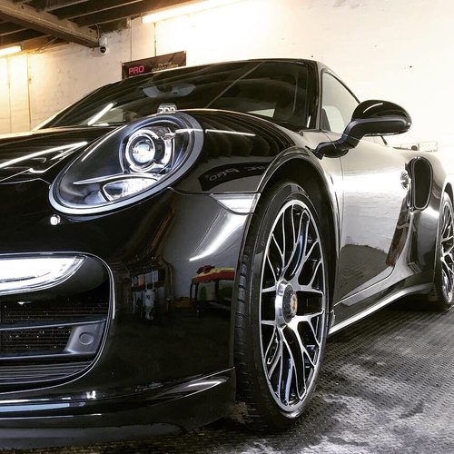 Porsche 911 Turbo Car Detailing Paint correction