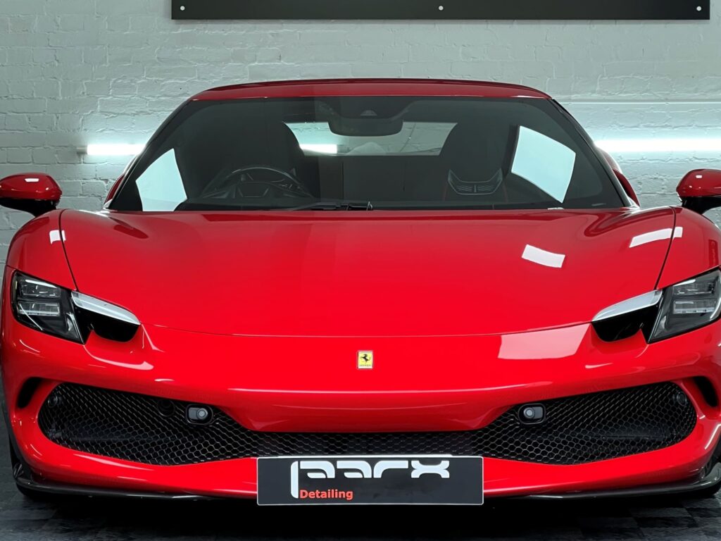 Red Ferrari - Paint Correction Horsham