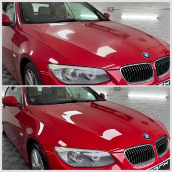 BMW before and after - car detailing