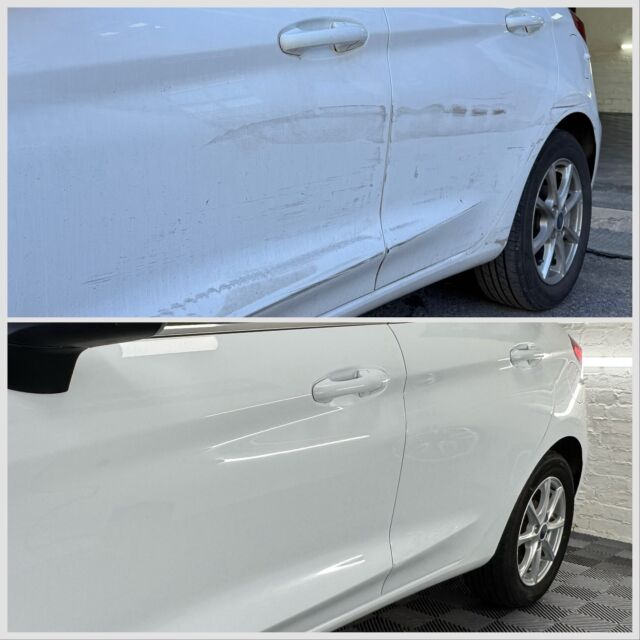 Dent & scuff repair with chip touch up saving £000's on a trip to the bodyshop. Paintless dent repair courtesy of @dentmagicianltd followed by paint correction to remove scuffs running the length of the left hand side of the car. An interior detail and chip touch ups has completely transformed this daily drive......#parxdetailing #detailing #dentrepair #paintcorrection #detailingsussex #beforeandafter #transformation #cuckfield #sussex